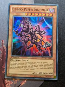 Gimmick Puppet Nightmare NUMH-EN009 Ultra Rare 1st Edition YuGiOh TCG Card - Image 1