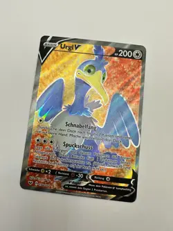 Pokemon Karte TCG Urgl V 198/202 Schwert & Schild Full Holo Rare Deutsch NM - Image 2