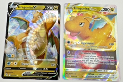 Pokemon Karte TCG Dragoran VSTAR 049+050/078 Pokemon GO Holo Rare Englisch NM - Image 1