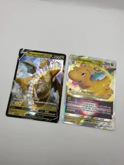 Pokemon Karte TCG Dragoran VSTAR 049+050/078 Pokemon GO Holo Rare Englisch NM - Image 2