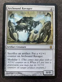 Wizards of the Coast Arcbound Ravager Rare Artifact Darksteel Regular - Image 1