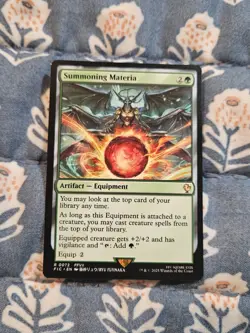 Summoning Materia - 72 - Final Fantasy Commander - MTG Magic - Image 1