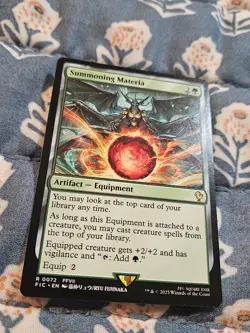 Summoning Materia - 72 - Final Fantasy Commander - MTG Magic - Image 2