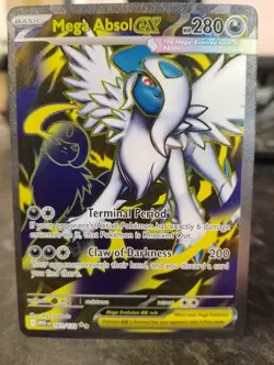 Pokemon TCG Mega Absol EX 161/132 Full Art Mega Evo. - English - Image 1