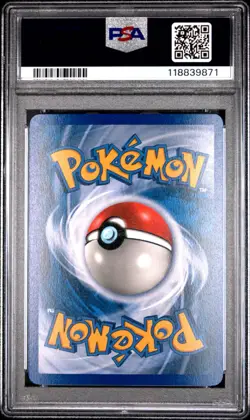 2005 Pokemon Suicune Star Gold Star EX Unseen Forces 115/115 Holo PSA 8 - Image 3