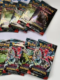 Twilight Masquerade Booster Pack Pokemon TCG Cards - Random Artwork - UK Seller - Image 4
