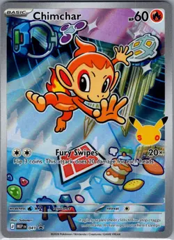 Chimchar MEP 041 ME: Mega Evolution Promo - Pokemon Card - NM - Image 1