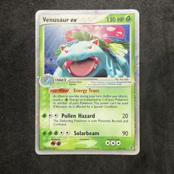 Venusaur ex 112/112 EX FireRed & LeafGreen Holo Ultra Rare Vintage Pokemon TCG - Image 1