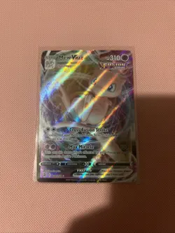Pokemon TCG Fusion Strike Ultra Rare Holo Card Mew VMAX 114/264 SWSH08 - Image 1