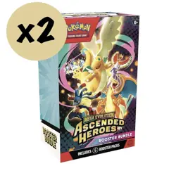 PRESALE 2x Pokemon Mega Evolution Ascended Heroes Booster Bundle 4/24/2026 - Image 1