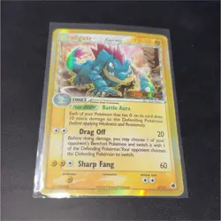 Pokemon Feraligatr Dragon Frontiers Holo Rare 120 HP 2/101 Water 2006 Card - Image 1