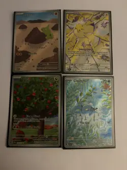 Pokemon TCG illustration rare bundle - 4 cards - various sets. B - Image 1