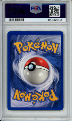 Meowth 62/82 Team Rocket 1st Edition 2000 Pokemon PSA 9 - Image 2