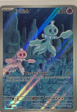 5 Card Pokemon Lot- Frillish 126/86, Vanillite 111/86, Noibat 169/159 - Image 1