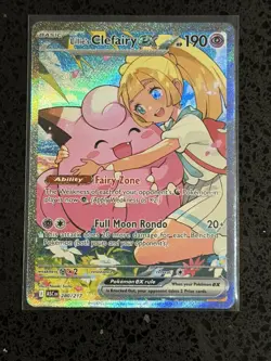 Lillie's Clefairy Ex 280/217 - SIR - Ascended Heroes Pokemon Card Mint/NM - Image 1