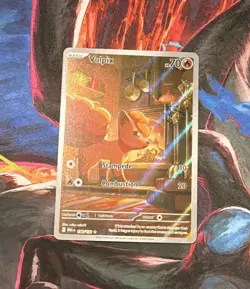 Vulpix ME01: Mega Evolution #138/132 Illustration Rare Pokemon TCG - Image 1