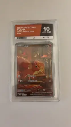 Vulpix 138/132 - Illustration Rare - Mega Evolution - Pokemon TCG ACE 10 - Image 1