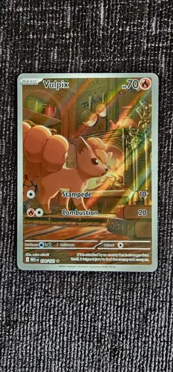 Pokemon TCG: Vulpix - Mega Evolution - 138/132 - Illustration Rare - NM/M - Image 1