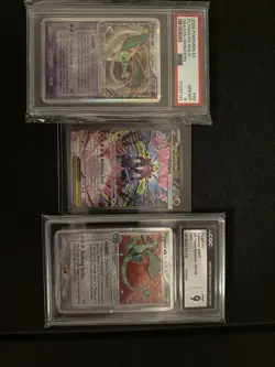 Pokemon TCG Flygon ex & Mega Zygarde ex Holo EX Lot (3 Cards) - Image 1