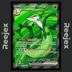 Serperior ex - 156/086 - Ultra Rare - Black Bolt - Pokemon Card - NM/M - Image 1