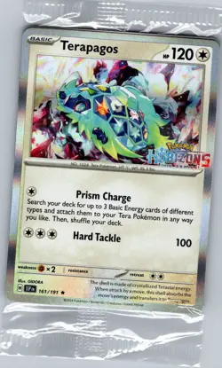 Sealed - Terapagos - 161/191 - Horizons - Pokemon Card - Image 1