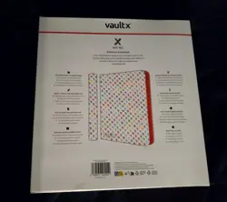 Vault X Eco-Tec Zip Binder Annnniversary Binder 12 Pocket Side Loading 480 Cards - Image 2