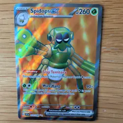SPIDOPS EX 223/198 POKEMON CARD (SCARLET AND VIOLET SET) FULL ART HOLO - Image 1