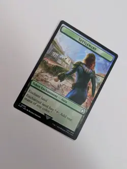 MTG - Human Soldier/Settlement Token - Fallout (PIP) NM/M Condition - Image 3
