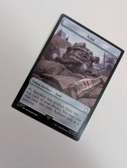 MTG - Junk 0015/Thopter 0017 Token - Fallout (PIP) NM/M Condition - Image 2