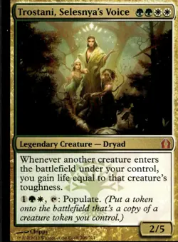 MTG Return to Ravnica #206 Trostani, Selesnya's Voice - LP to NM - Image 1