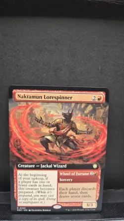 Naktamun Lorespinner (Extended Art) *Regular* SOC 81 NM - Image 1