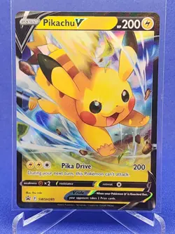 Pokemon Card - Pikachu V Sword & Shield Promo SWSH285 Promo - Image 1