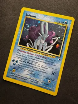Pokemon TCG Suicune Neo Revelation 14/64 Holo Unlimited Holo Rare - Image 2
