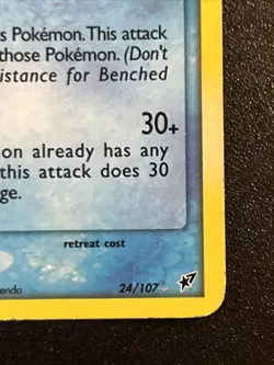 Pokemon Card - Seaking Deoxys 24/107 Reverse Holo Stamped - Image 5