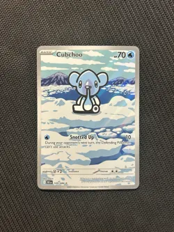 Pokemon TCG Cubchoo 109/086 English! NM Condition! See Description! - Image 1