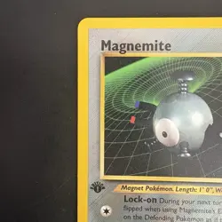 Pokemon Vintage 1st Edition Non-Holo Rare Magnemite 26/75 Neo Discovery WotC - Image 2