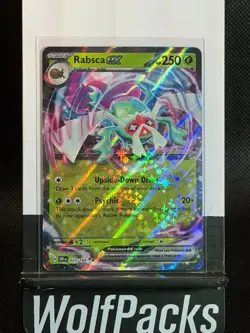 Pokemon TCG Destined Rivals - Rabsca ex #25 Double Rare Holo - Image 1