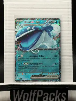 Pokemon SV10: Destined Rivals - Dondozo Ex 066/182 Double Rare Holo - Image 1