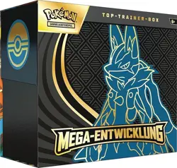 Pokemon TCG Mega Entwicklung 2025 Lucario Top Trainer Box TTB Sealed NEU & OVP - Image 1