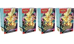 4x Pokemon TCG: Mega Evolution-Ascended Heroes Booster Bundle (6 Packs) - Image 1