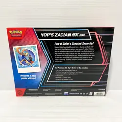 Pokemon TCG Hop's Zacian EX Box Sealed - Scarlet & Violet - Image 2