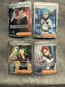 Pokemon Team Rocket Trainer Destined Rivals Ultra Rare Lot Near Mint NM TCG - Image 1