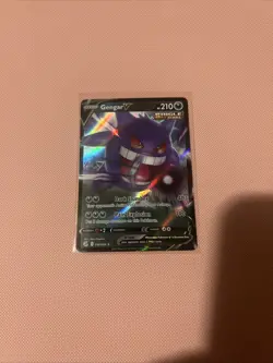 Holo Foil Gengar V 156/264 Ultra Rare Pokemon SWSH08: Fusion Strike NM - Image 1