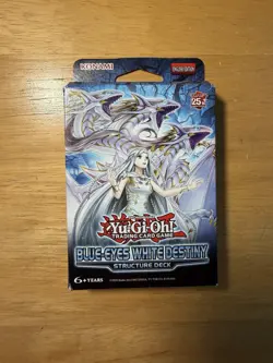 FACTORY SEALED/NEW YUGIOH BLUE-EYES WHITE DESTINY STRUCTURE DECK - Image 1