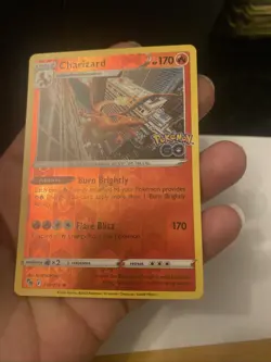 Pokemon TCG Charizard Pokemon Go 010/078 Reverse Holo - Image 3