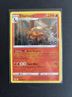 Pokemon TCG Charizard Pokemon Go 010/078 Rare Holo Card. NM - Image 2