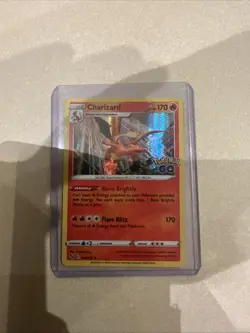Pokemon TCG Charizard Pokemon Go 010/078 Rare Holo Card - Image 1