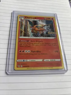 Pokemon TCG Charizard Pokemon Go 010/078 Rare Holo Card - Image 3