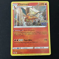 Charizard 010/078 - Sword & Shield Pokemon GO - Pokemon TCG - Image 1