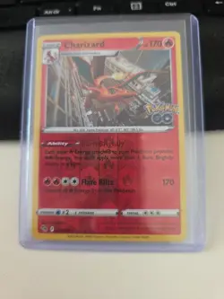 Charizard 010/078 Pokemon Go Reverse Holo Pokemon TCG NM - Image 1